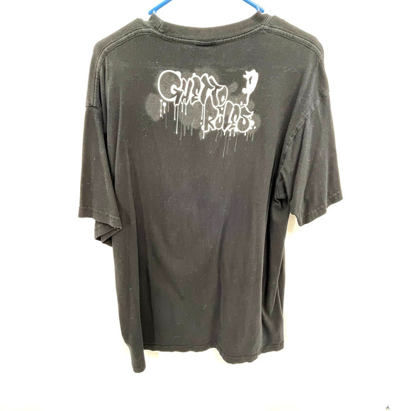 Vintage Scarface in Hood We Trust Ghetto Rules T-Shirt Al‎ Pacino Size XL - Picture 3 of 5